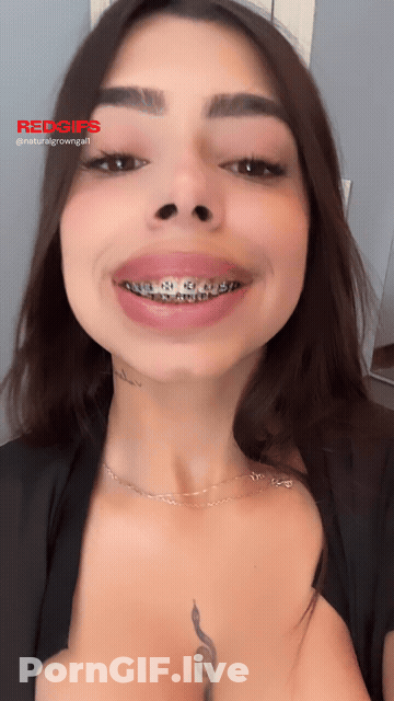 18Yo Wants Her First Creampie GIF