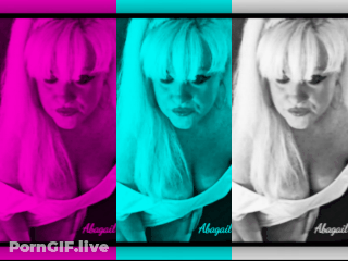 Abagail Apples: Big Boobs, Big Tits, Blond BBW GIF