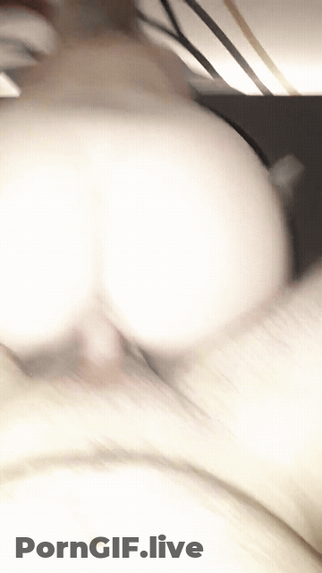 Amateur Asshole Blonde Homemade GIF