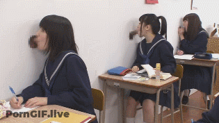 Asian Blowjobs: Two Asian Girls Give Each Other A Hot Blowjob GIF