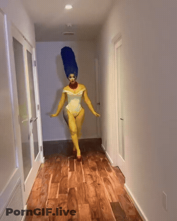 Ass Boobs Booty Costume GIF