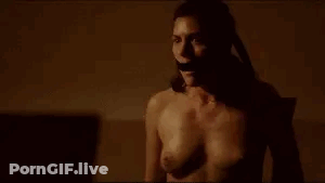 BDSM Slut Gagging For Cock GIF
