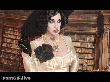 Big Tits Cosplay Femdom JOI GIF