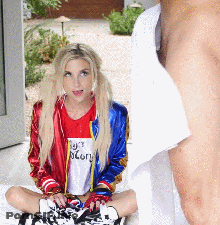 Blonde Babe Gets Fucked By A Big Dick GIF