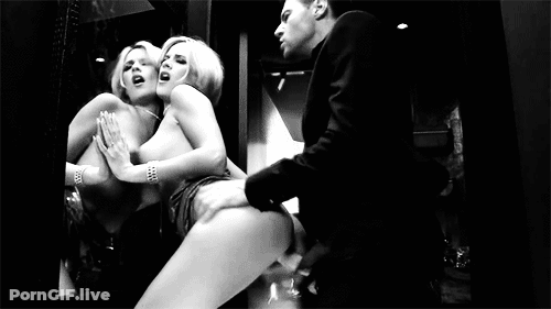 Blonde Babe Gets Her Ass Fucked In Public GIF