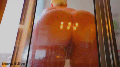 Blonde Bimbo Babes With Big Tits: Amateur Porn GIF