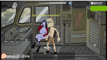 Cartoon Futanari Hentai GIF