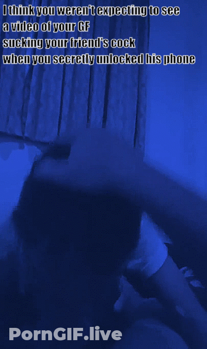 Cheating Caption: Phone In Hand, Hidden In Pocket GIF