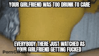 Cheating On Your Girlfriend: A Caption Of Big Tits Amateur College Fun GIF