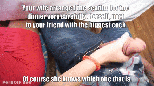 Cheating Wife Captions: Cuckold Captions For The Biggest Cock GIF