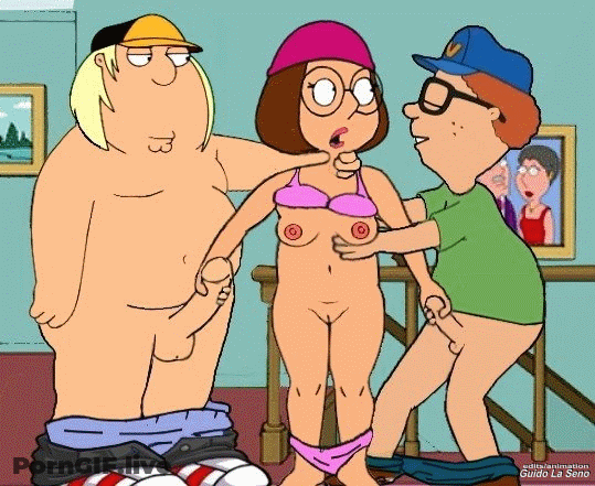Chris Gives Meg A Handjob In The Office GIF