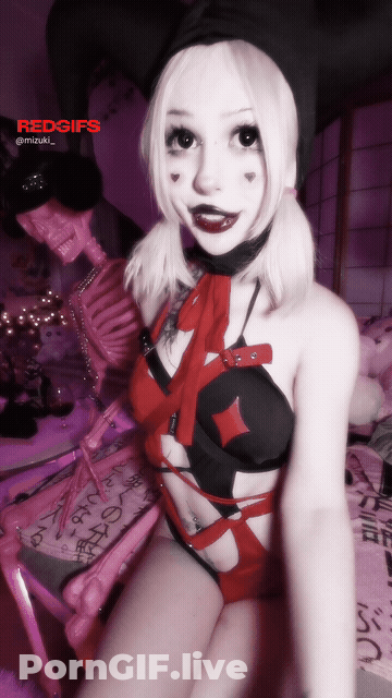 Clown Reveal Tits GIF