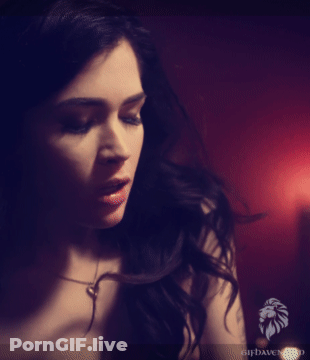 Dark Hair Pornstar Moaning In Bedroom GIF