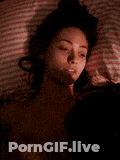 Emmy Rossum's Brunette Topless Celebrity Moment GIF