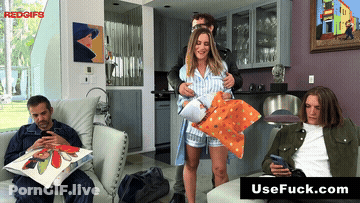 Free Use Thanksgiving Three Cocks, One MILF GIF