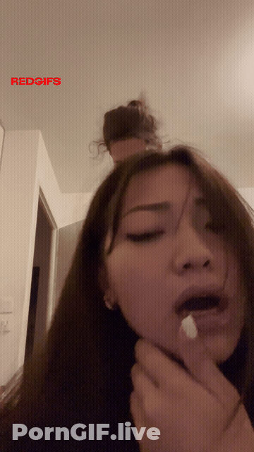 Front View For This Asian Girl Being Fucked ? GIF