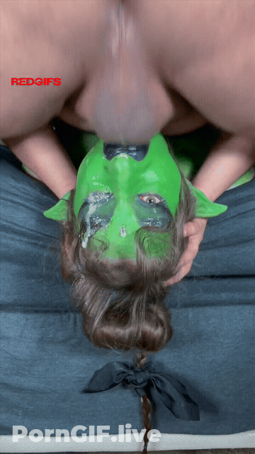 Goblin Throat Breeding GIF