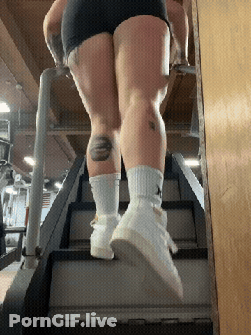 Gym SFW Thick GIF
