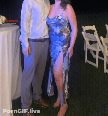 Hubby Having Fun At A Wedding GIF