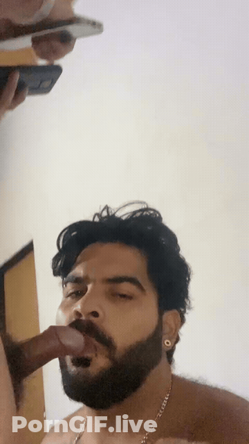 I Love Seeing My Man's Face Of Pleasure While I Suck Him GIF