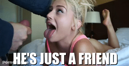 It's Just A Friends Thing: Cuckold Captions, Cheating Captions, Hotwife Captions GIF