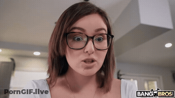 Leana Lovings Natural Tits Sex GIF