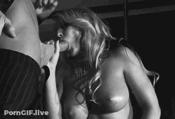 Madison Ivy's Big Tits Blowjob: A Pornstar's Delight GIF