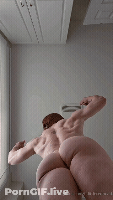 Muscle Mommy Porn GIF