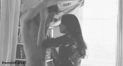 Naked Man And Woman In Bedroom GIF
