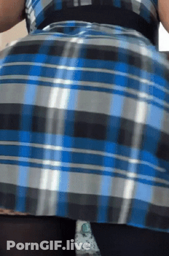 Plaid Skirt Porn: Get Your Kink On With A Tartan Twist GIF