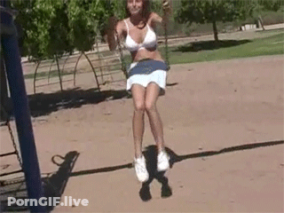 Pussy Swingin' Funny: A Wild Ride On The Swing GIF
