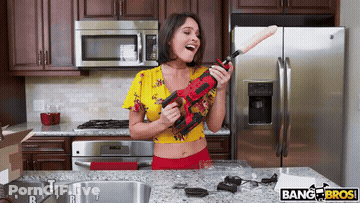 Putting All Of The Tools In Her Box! GIF
