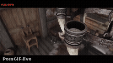 Quenching Her Heat With Goblin Dick GIF