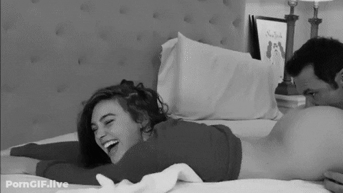 Rimjob Rimming Smiling Slut GIF
