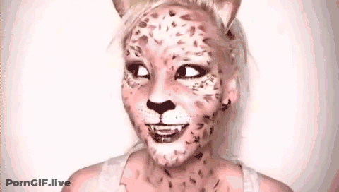 Sexy Tiger Chick Gonna Make You Purr GIF