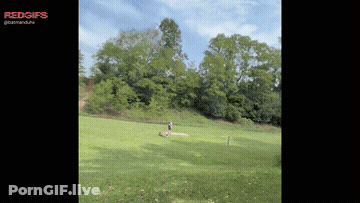 Took This Stranger Into The Woods While Out Playing Disc Golf GIF
