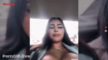 Two Sexy Busty Girlfriends Are Having Fun In A Taxi! GIF