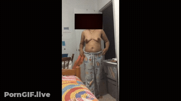 Undressing GIF