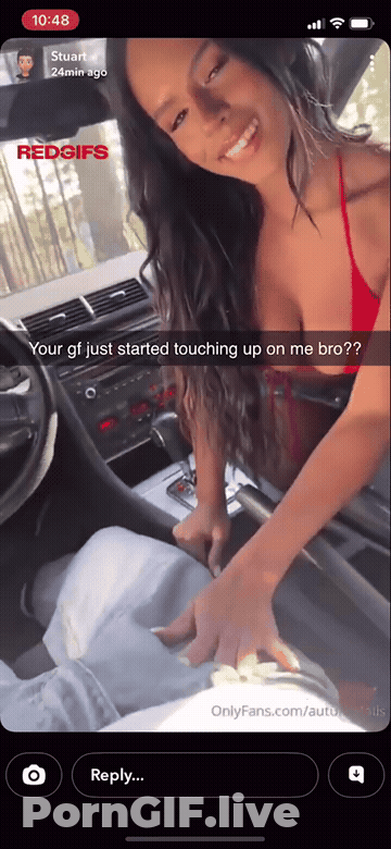 Your Gf Lied About How Tree'S Turn Her On Just So She Could Fuck Your Friend GIF