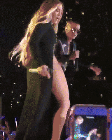Jennifer Lopez's Sexy Legs Steal The Show At The Celebrity Event GIF