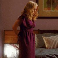 Purple Dress Celebrity Nude GIF