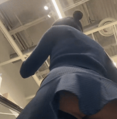 Amateur Ass In Lingerie GIF