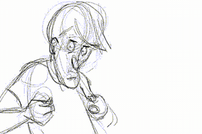 Animated Cool Drawing Of A Transformation GIF
