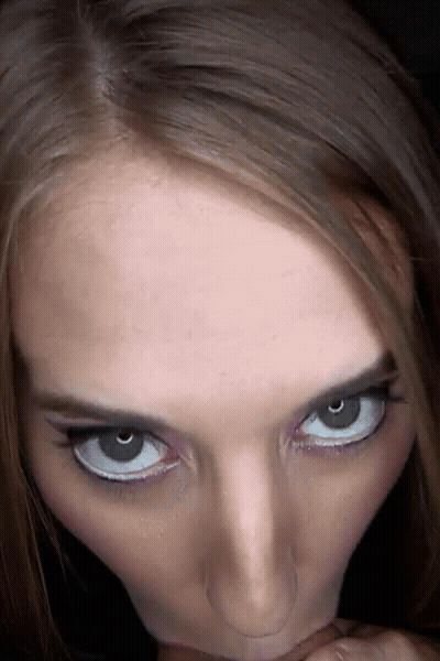Babes Gonna Give You A Sensual Blowjob GIF
