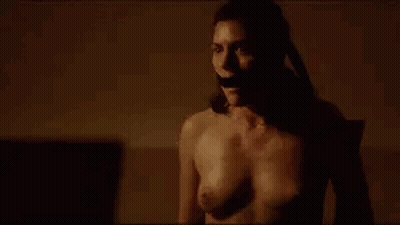 BDSM Slut Gagging For Cock GIF