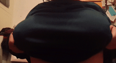 Big Tits Flashing Reveal GIF
