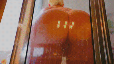 Blonde Bimbo Babes With Big Tits: Amateur Porn GIF