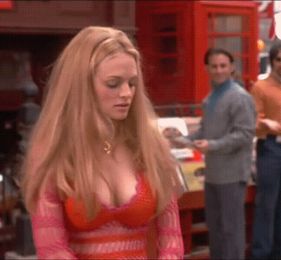Blonde Celebrity With Big Tits GIF