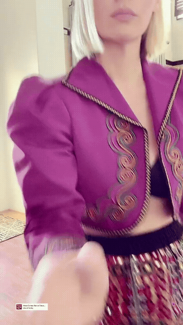 Blonde Dancing January Jones GIF