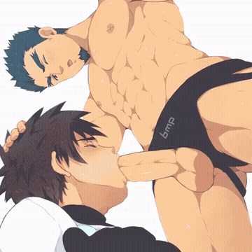 Blowjob Gay Hentai GIF